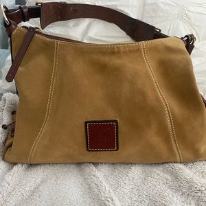 Dooney and Bourke Suede East West medium bag